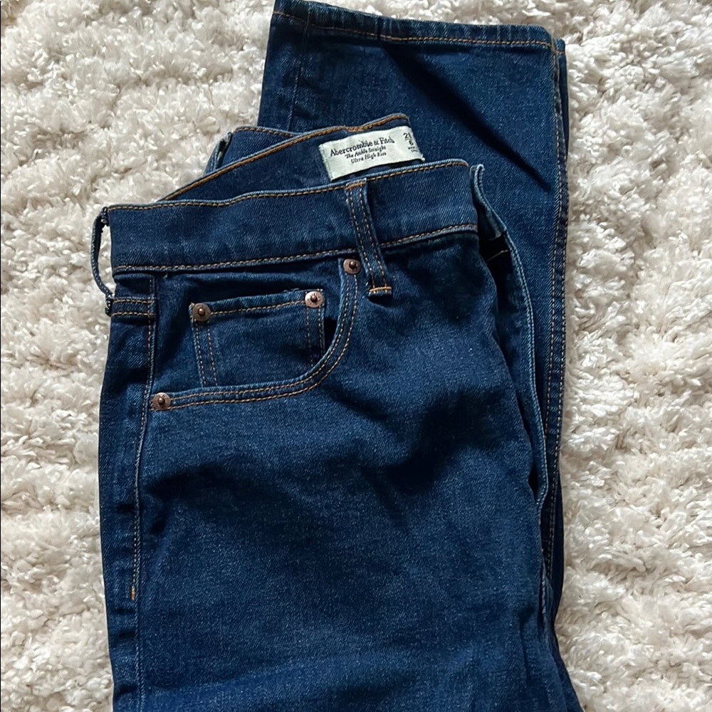 Abercrombie & Fitch Dark Wash Jeans
